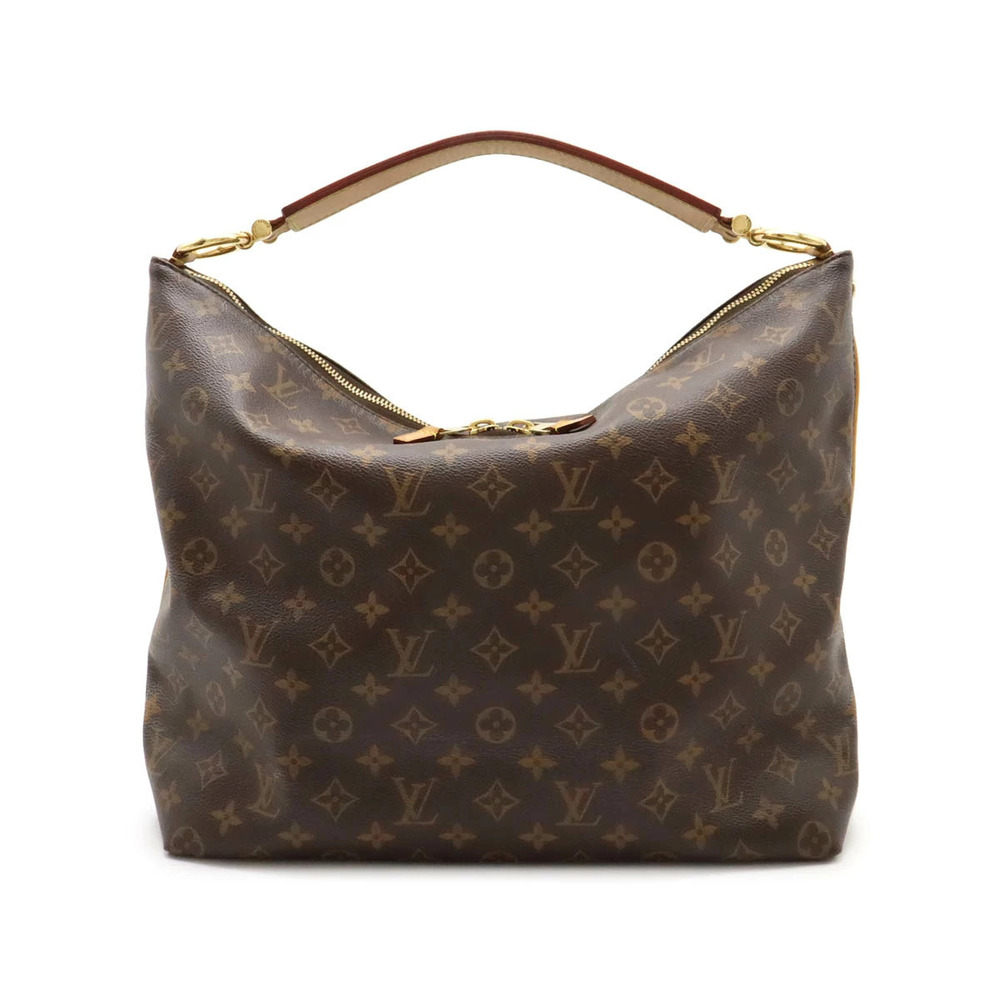 LOUIS VUITTON Monogram Sully Shoulder Bag Hobo Handbag